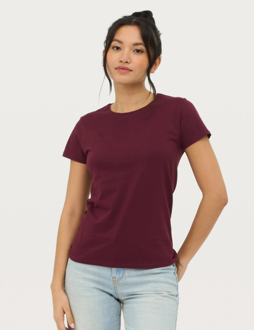 Damen Komfort Bio-Baumwolle T-Shirt N°02